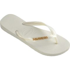 Havaianas Top Logo Metallic 4127244-0001 White - Μέγεθος 37-38