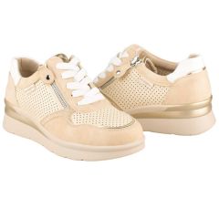 Γυναικεία Sneakers Ανατομικά | Amarpies | AMD26309 | Μπεζ-36